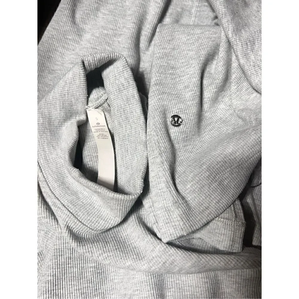 Lululemon Sleeveless Grey Gone For the Week Swing Dress Size Small